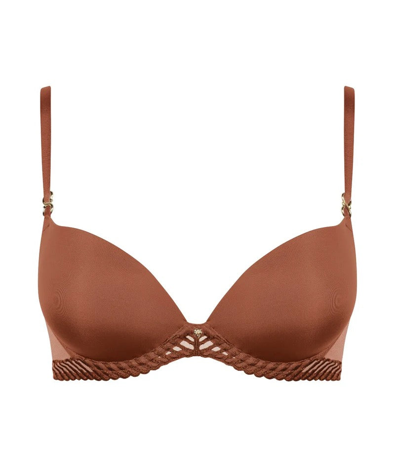 Aubade - Sheer Emotion Moulded push up Bra
