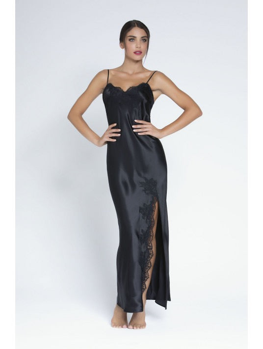 Lise Charmel- Silk Maxi Nightgown